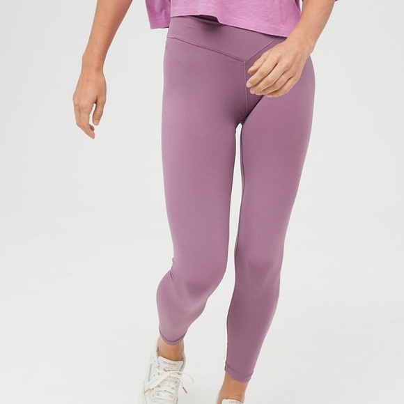 aerie real me cross waist leggings